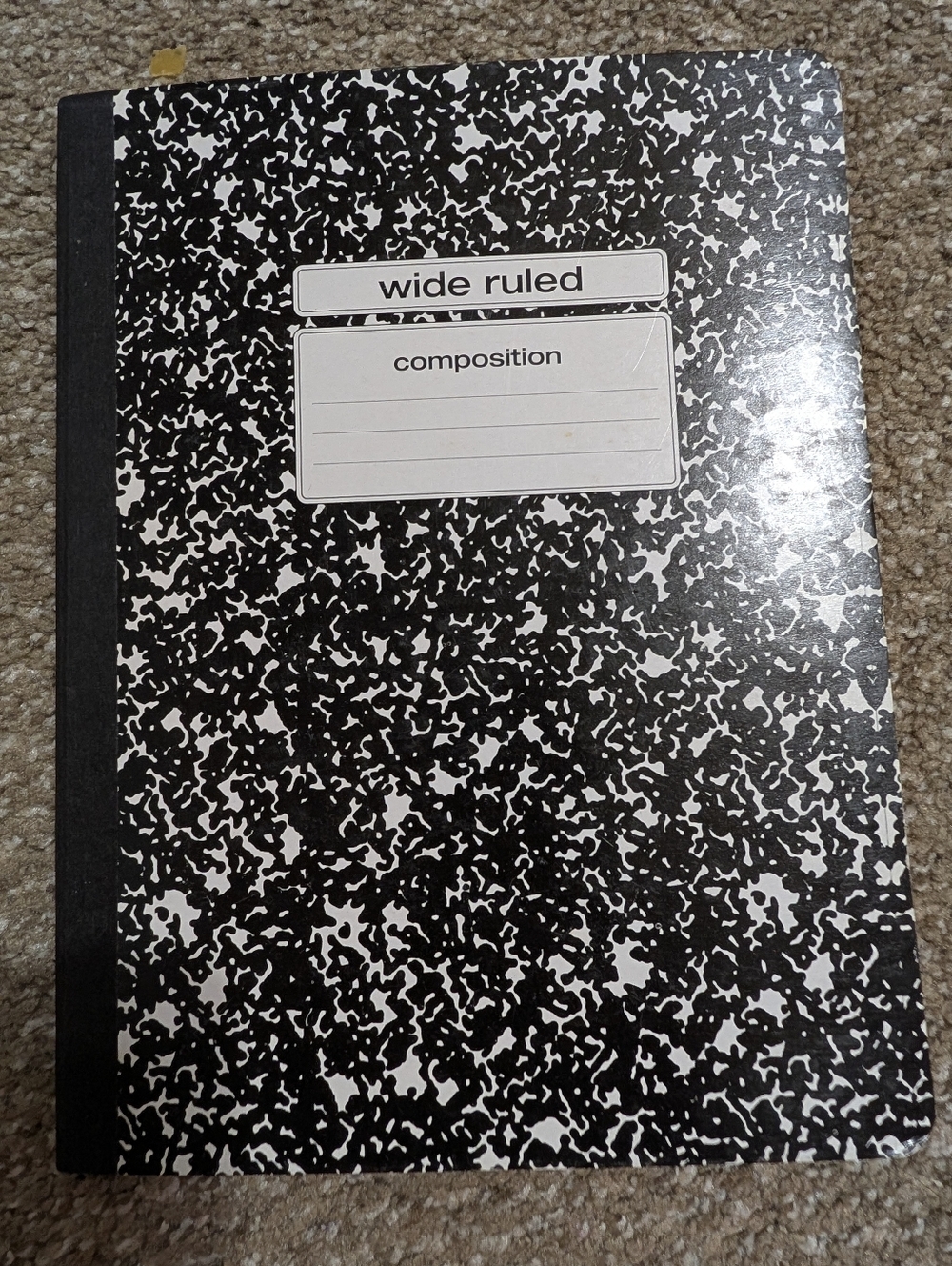 3 Pack Composition Wild Ruled Notebook - Picture 5 of 12
